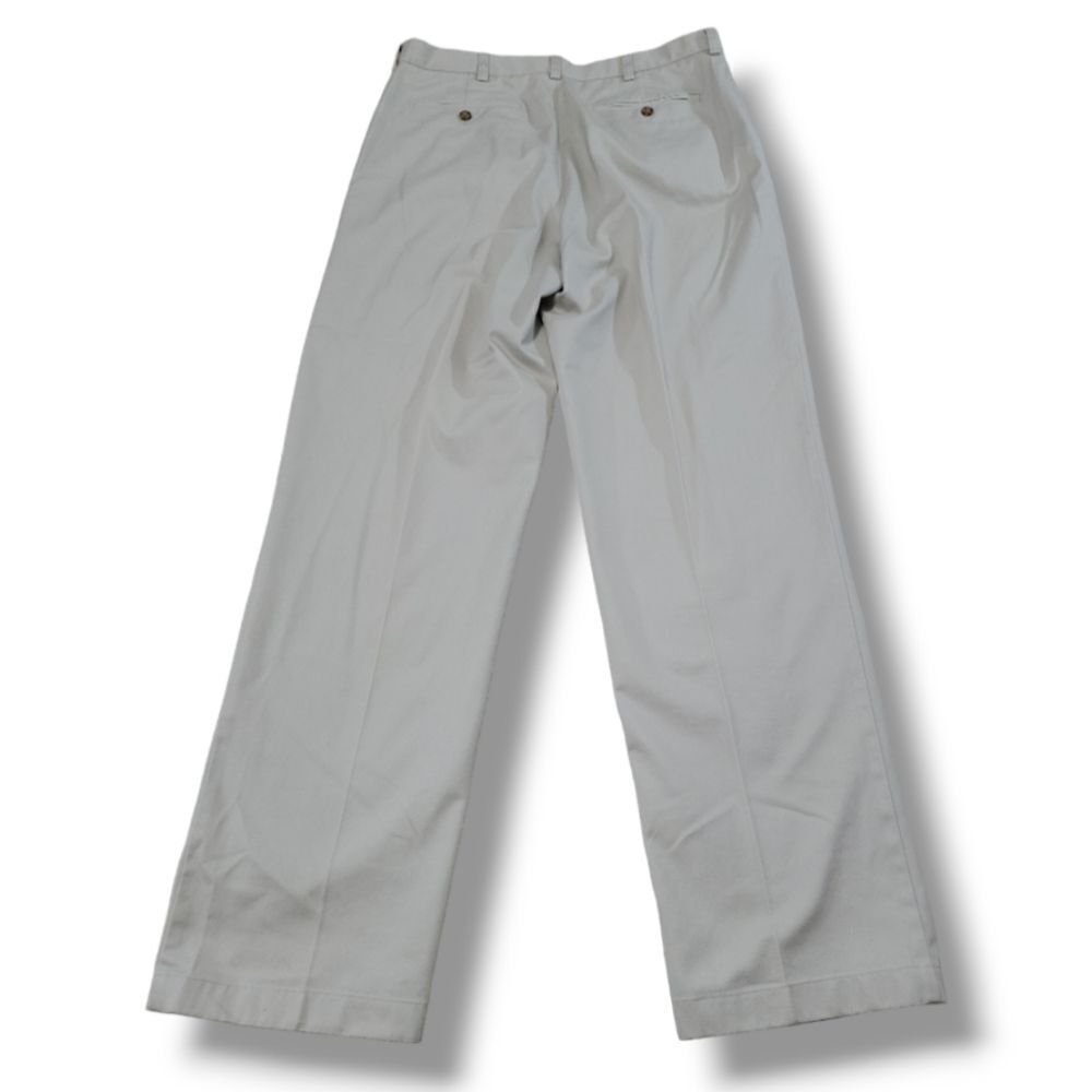 L.L. Bean Pants Size 35 W35"xL34" Mens L.L. Bean Comfort Waist Pants Chino Pants - Picture 3 of 8
